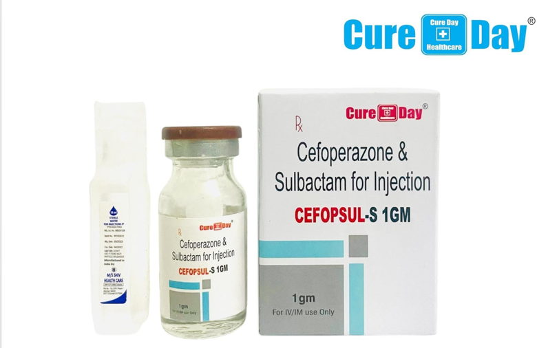 Cefopsul-S 1GM (Cefoperazone & Sulbactam Injection I.P.)
