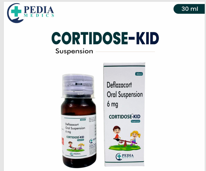 CORTIDOSE-KID Suspension (Deflazacort Oral Suspension 6 mg) – 30ml