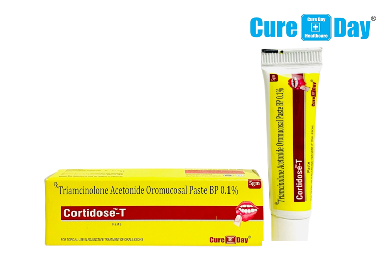 CORTIDOSE-T Triamcinolone Acetonide Oromucosal Paste 0.1 Percent