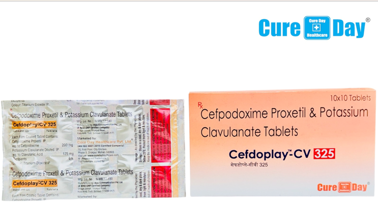 CEFDOPLAY-CV 325 (Cefpodoxime Proxetil & Potassium Clavulanate Tablets)