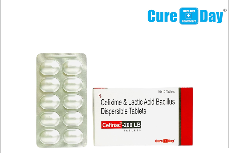 CEFINAC-200 LB (Cefixime & Lactic Acid Bacillus Dispersible Tablets)