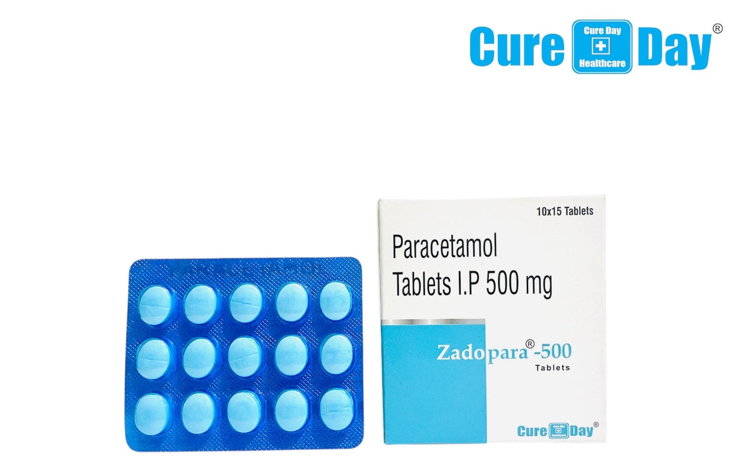 Zadopara-500 Tablets (Paracetamol 500 mg)