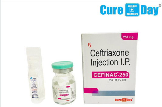 Cefinac-250 (Ceftriaxone Injection I.P. 250 mg)