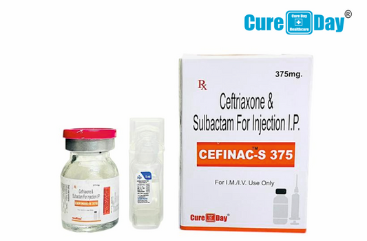 Cefinac-S 375 (Ceftriaxone &amp; Sulbactam Injection I.P.)