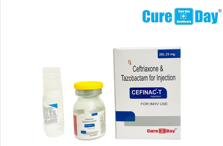 Cefinac-T (Ceftriaxone &amp; Tazobactam Injection)