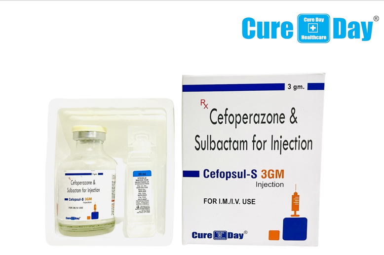 Cefopsul-S 3GM (Cefoperazone &amp; Sulbactam Injection I.P.)