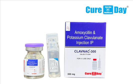 Clavnac-300 (Amoxycillin &amp; Potassium Clavulanate Injection IP)