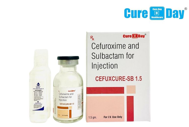Cefuxcure-SB 1.5 Injection (Cefuroxime + Sulbactam)