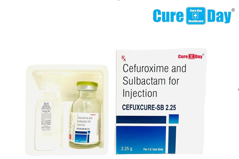 Cefuxcure-SB 2.25 Injection (Cefuroxime + Sulbactam)