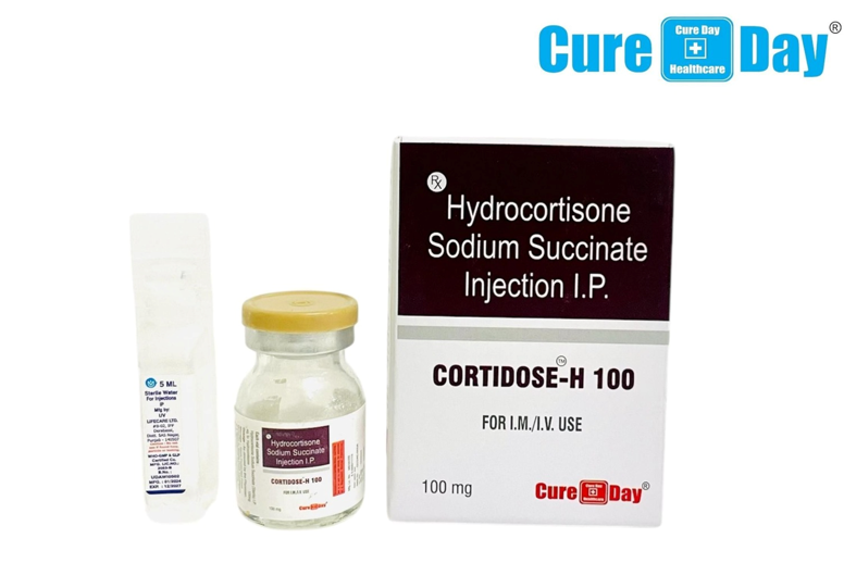 Cortidose-H 100 Injection (Hydrocortisone Sodium Succinate)