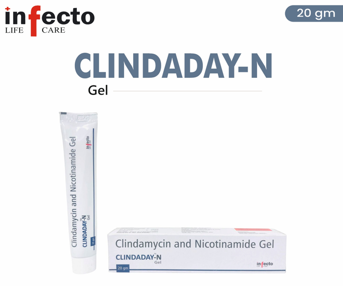Clindaday-N Gel (Clindamycin + Nicotinamide)