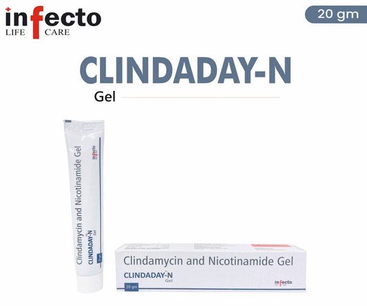 Clindaday-N Gel (Clindamycin + Nicotinamide)