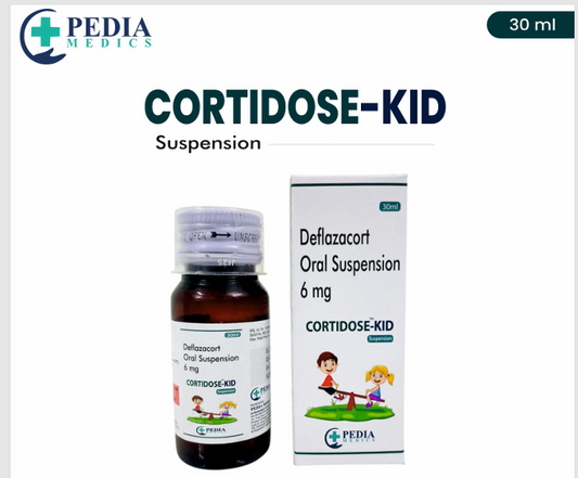 CORTIDOSE-KID Suspension (Deflazacort Oral Suspension 6 mg) – 30ml