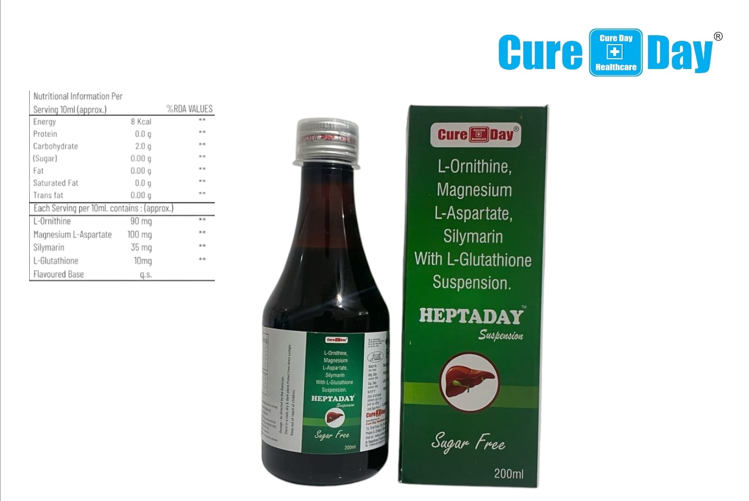 Heptaday Suspension (Sugar Free)