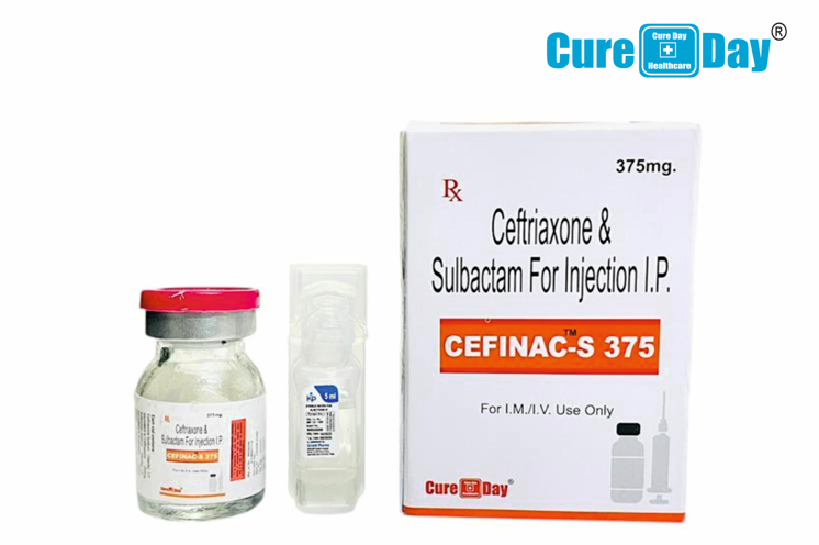 CEFINAC-S 375 (Ceftriaxone &amp; Sulbactam for Injection I.P.)