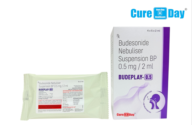 Budesonide Nebuliser Suspension BP – 0.5 mg / 2 ml