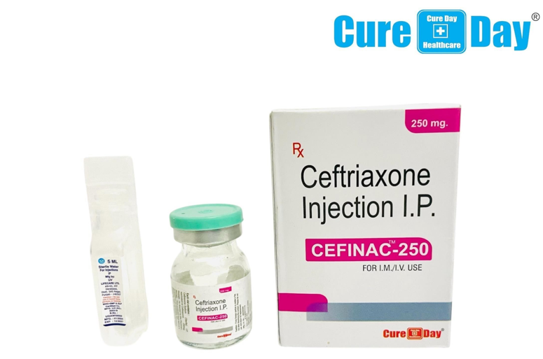 Ceftriaxone Injection I.P. – 250 mgCeftriaxone Injection I.P. – 250 mg